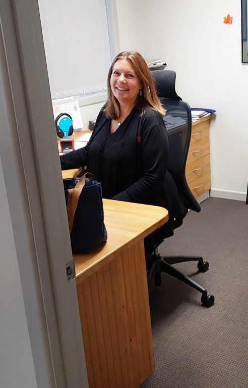 Linda in Office